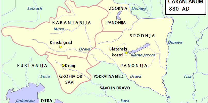 Княжество Карантания - славянское государство в Альпах