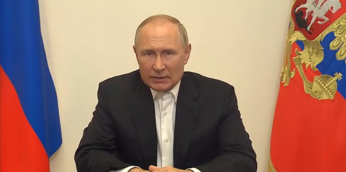 Видеообращение Путина к участникам фестиваля «Таврида.Арт»