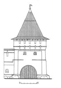 Угличская башня Спасского монастыря (1635—1646)